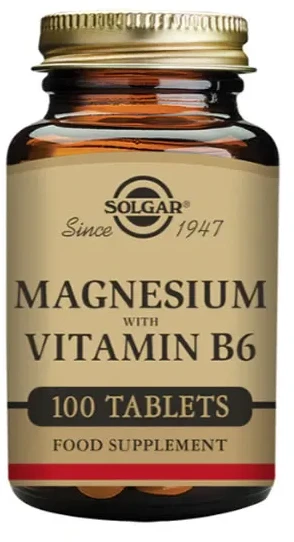 Solgar Magnis su Vitaminu B6 - 100 kapsulių