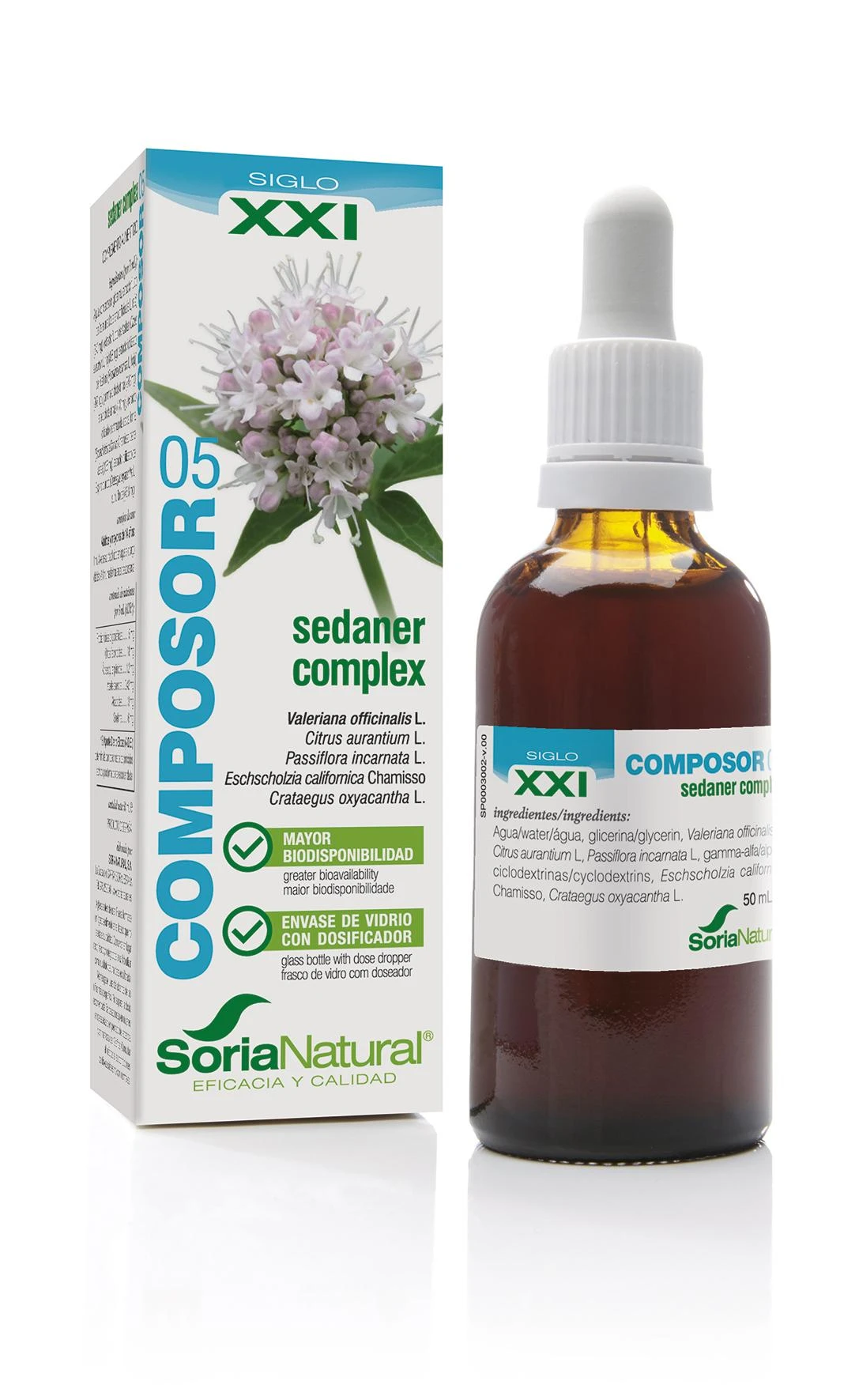 Soria Composor 5 Sedaras 50ml
