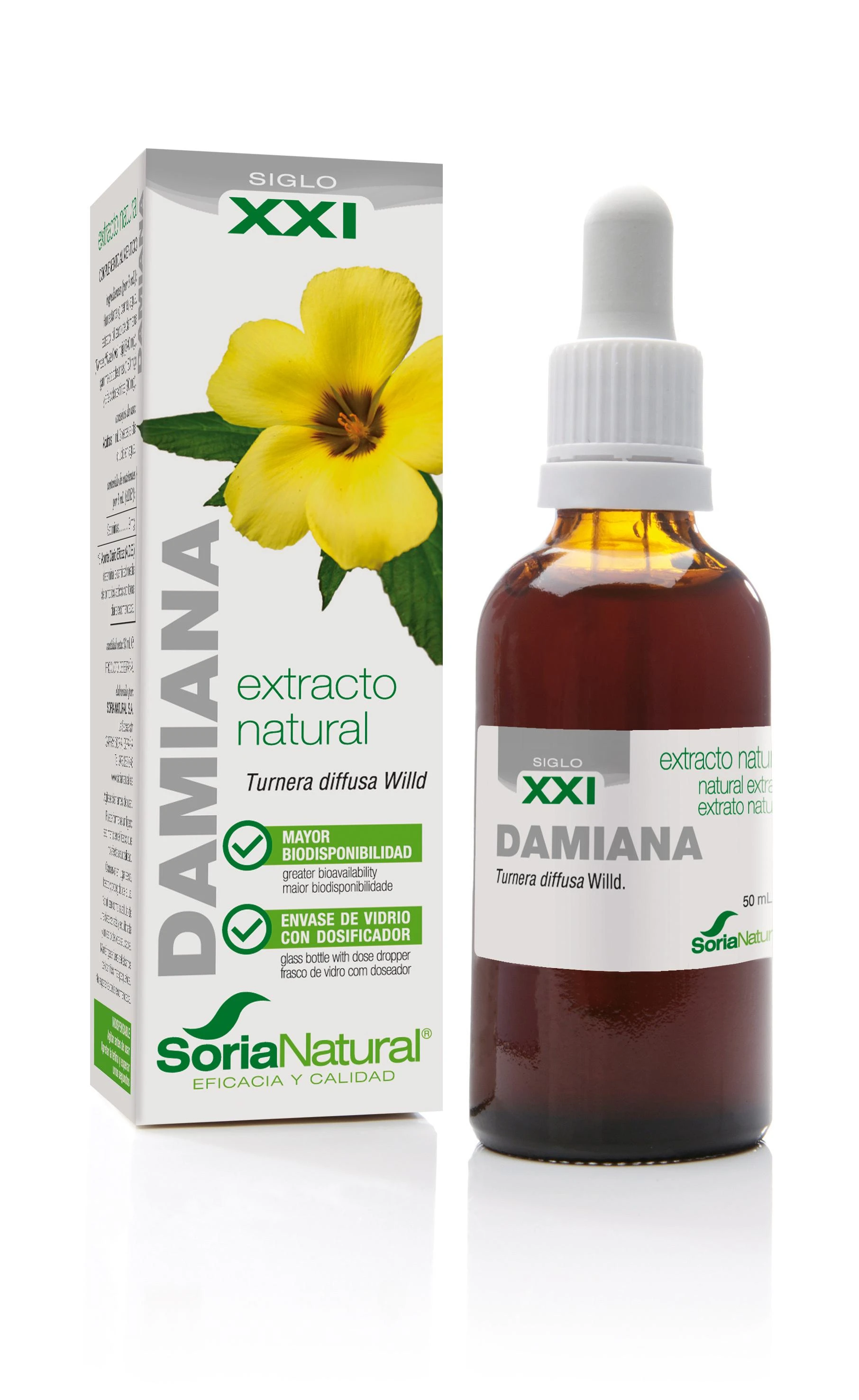 Soria Extracto Damiana S Xxi lašiukai 50ml