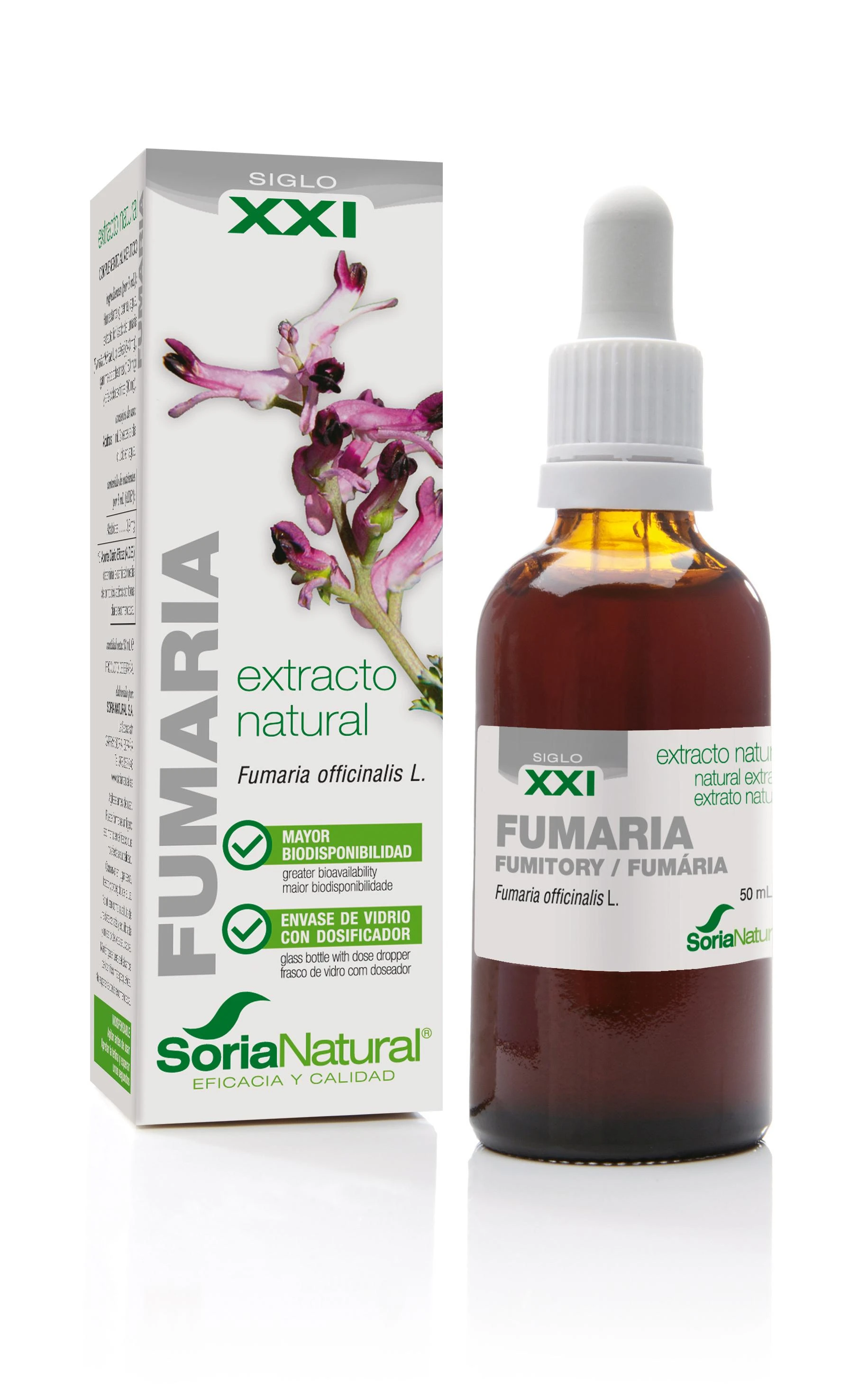 Soria Fumaria ekstraktas S Xxi 50ml