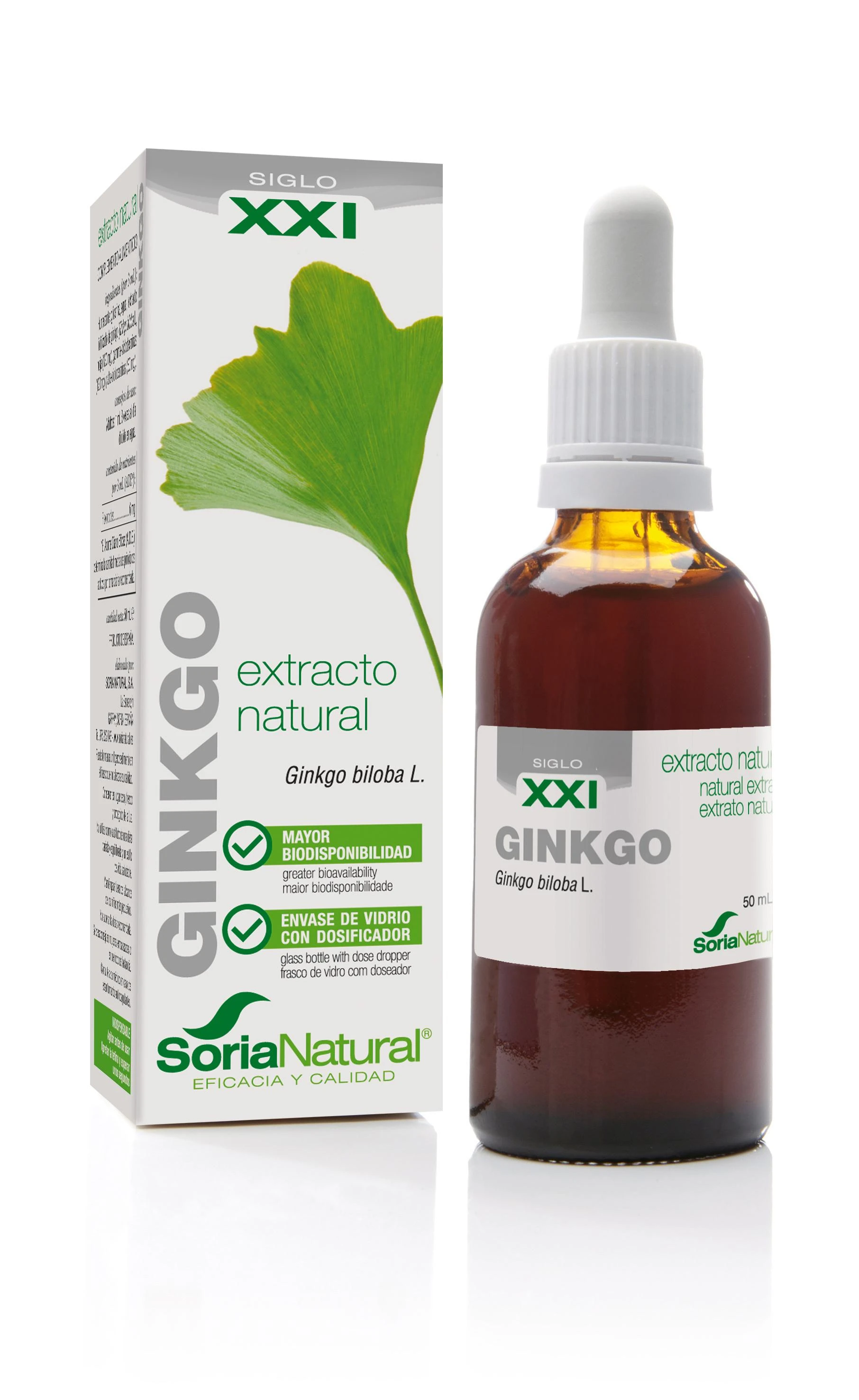 Soria Ginkgo biloba ekstraktas S Xxi 50ml