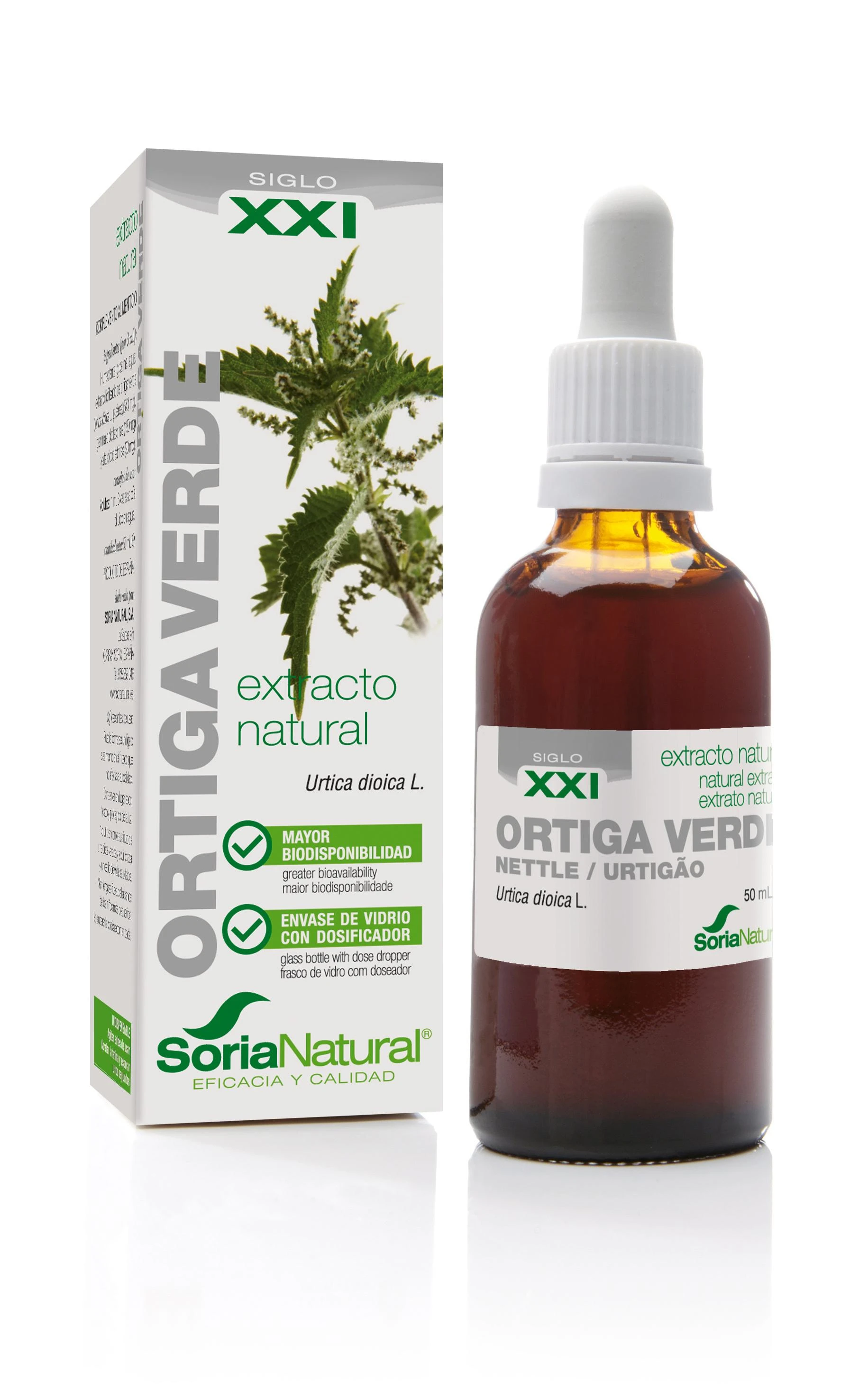 Soria Žaliosios dilgėlės ekstraktas S Xxi 50ml