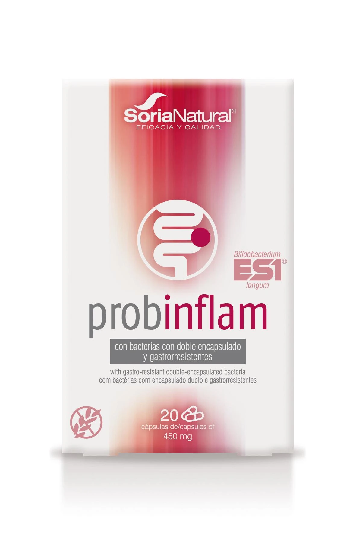Soria Probinflan 20 kapsulių X 450 mg