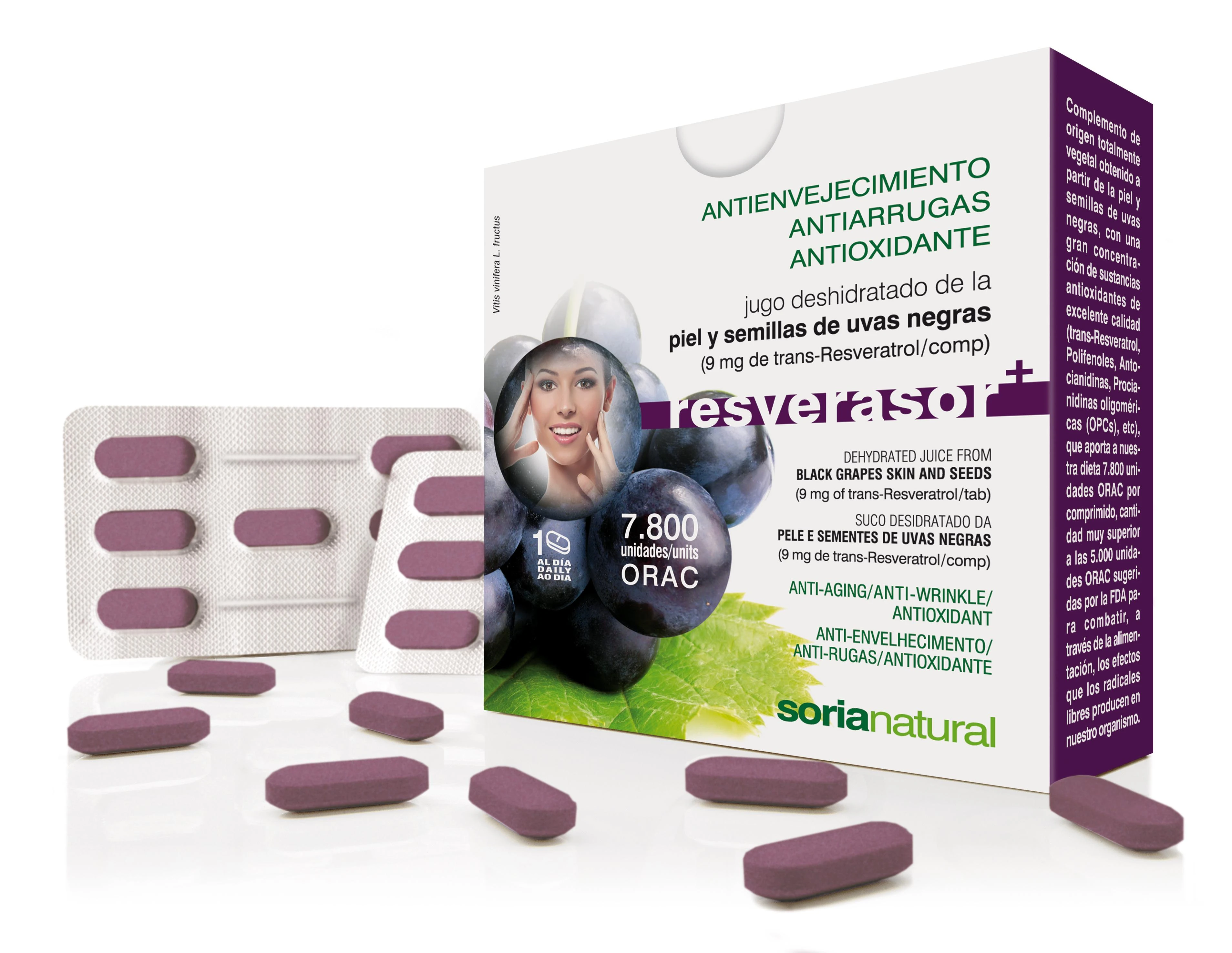 Soria Resverasor Plus 134 Mg 28 Tabletės