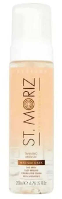 "St. Moriz Clear Pro" įdegio putos vidutinio tamsumo 200ml