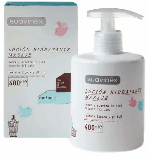 "Suavinex" drėkinamasis losjonas masažui 400ml