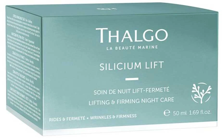 "Thalgo Silicium Lift" pakeliamasis ir stangrinamasis kremas "Rechargeable Night Kreminis" 50ml
