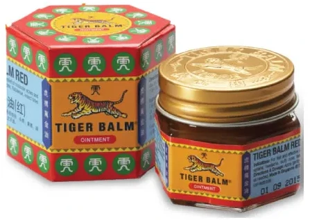Tiger Balm Tigrinis balzamas raudonasis 19g