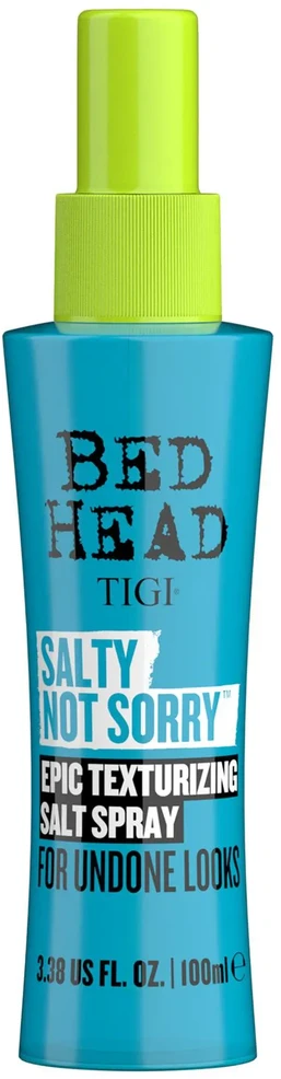 Tigi Bed Head Salty Not Sorry Purškiklis purškiklis plaukams su jūros druska, 100 ml