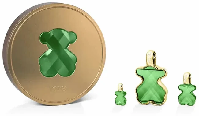 Tous Loveme The Emerald Eliksyras kvepalų dėklas 3 vnt