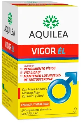 Uriach Aquilea Vigor 60 kapsulių