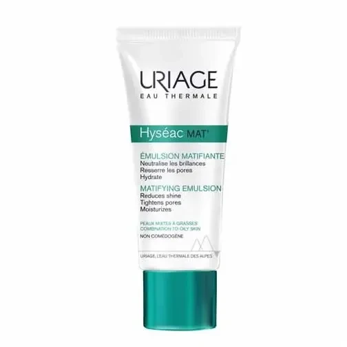 Uriage Hyséac Mat Matifying Gel-Kreminis matinis veido gelis-kremas, 40 ml