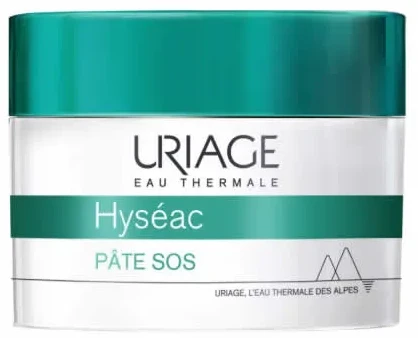 Uriage Hyséac Pâte Sos Paste-Local Skin-Care veido pasta riebiai ir probleminei odai, 15 g