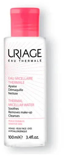 URIAGE Thermal Micellar Vanduo With Apricot Extract micelinis vanduo jautriai odai, 100 ml
