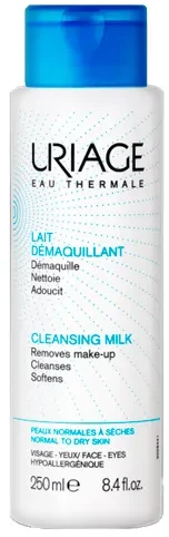 Uriage Make-Up Removing Milk makiažo valymo pienelis normaliai ir sausai odai, 250 ml
