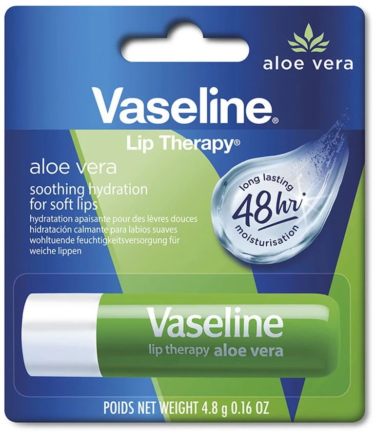 Vaseline Bálsamo Labial Stick Aloe Vera 4,, 8 g