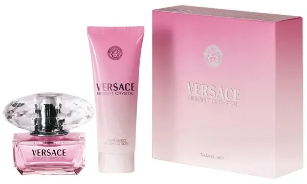 Kvepalų rinkinys moterims Versace Bright Crystal (EDT, 50 ml + kūno losjonas, 100 ml)