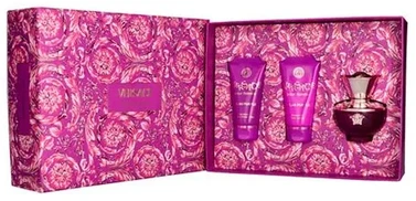 Kvepalų rinkinys moterims Versace Pour Femme Dylan Purple (EDP, 50 ml + dušo želė, 50 ml + kūno losjonas, 50 ml)