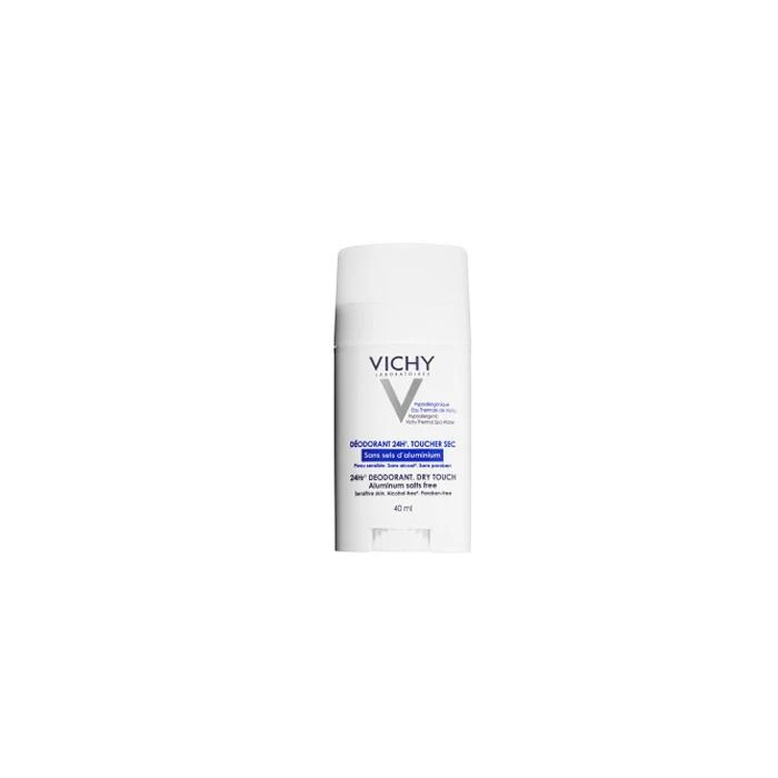 Vichy 24h dezodorantas be aliuminio, 40ml flakonas
