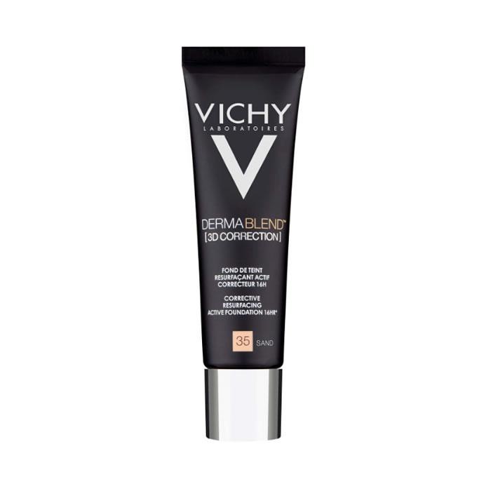"Vichy Dermablend 3D Correction Foundation" pudra riebiai odai 35 Sand 30ml