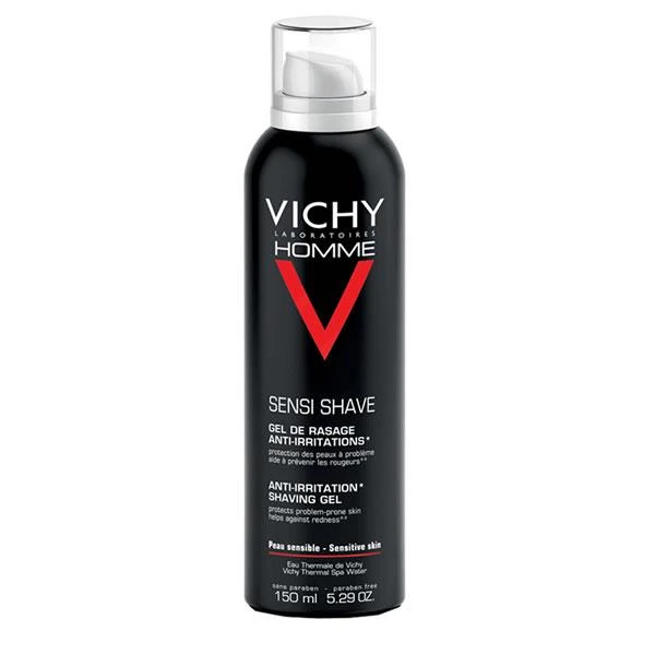 "Vichy Homme" skutimosi gelis nuo sudirginimo 150ml