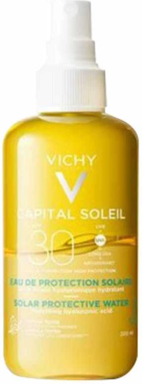 Vichy Ideal Soleil Solar Protective Vanduo Hydrating Spf30 Purškiklis apsauginis purškiklis nuo saulės 200ml