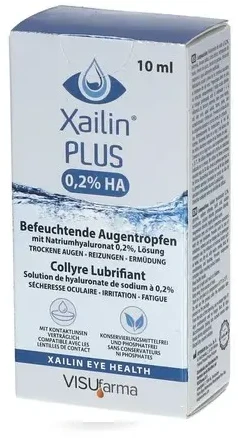 Visufarma Xailin Plus 0,2% akių lašai 10ml