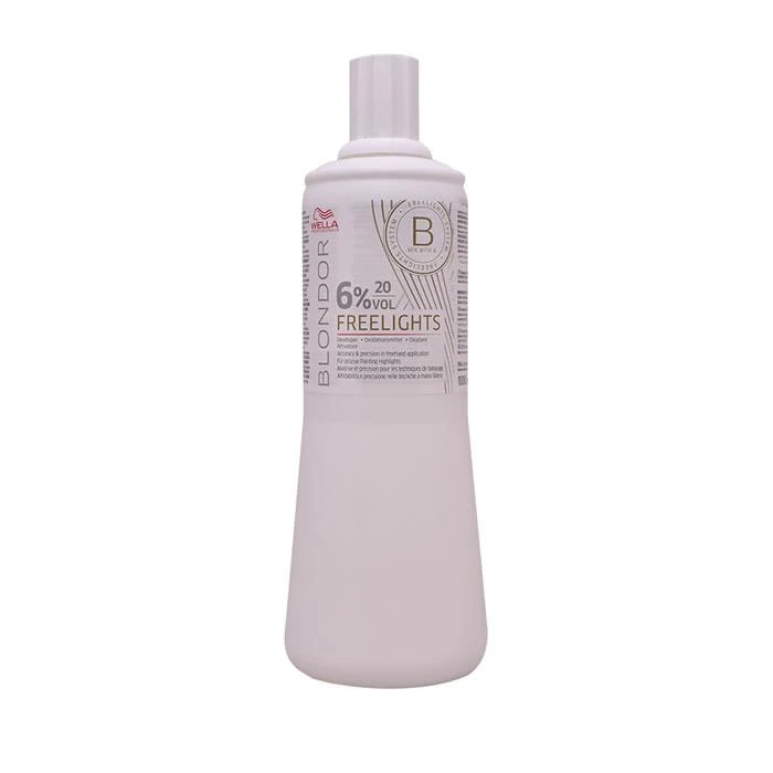 Oksidacinė emulsija Wella Blondor Freelights 6% 1000 ml