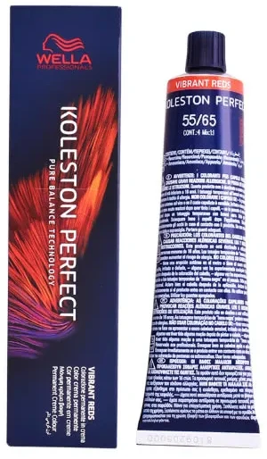 "Wella Koleston Perfect Me+ 55/65 Vibrant Reds" plaukų dažai 60 ml