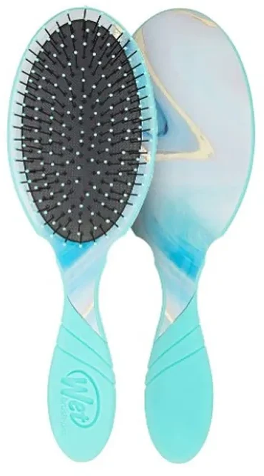 The Wet PRO DETANGLER teal organic swirl 1 u