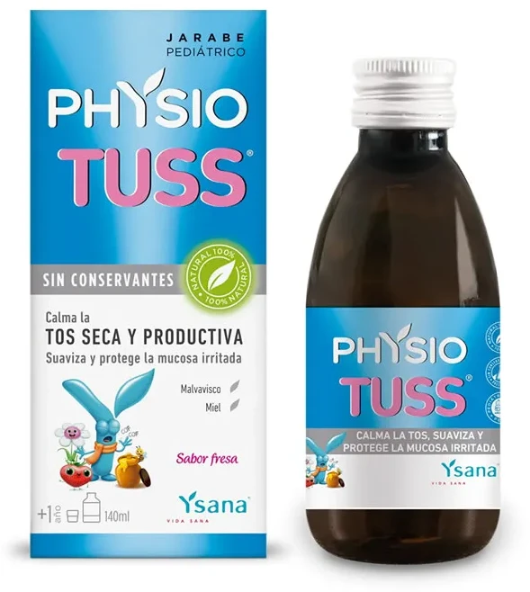 Ysana Physiotuss pediatrinis sirupas 140ml