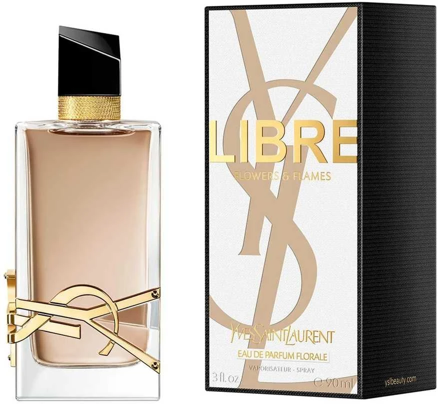 Yves Saint Laurent Libre Flowers & Flames EDP parfumuotas vanduo moterims, 50 ml