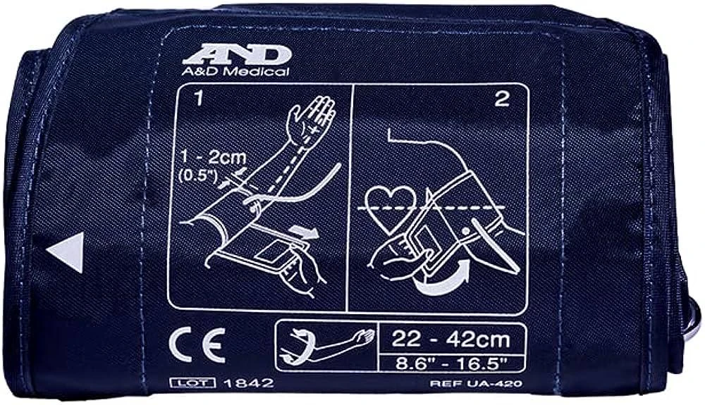 Kraujospūdžio matuoklis A&d Medical Universali (W / 22-42 cm) antialerginė manžetė