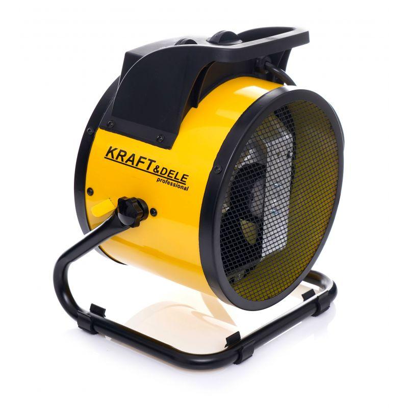 KRAFTDELE Elektrinis šildytuvas 2.5 kW, 230V, su termostatu