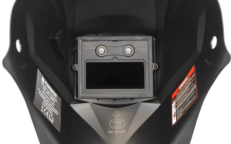 Powermat Suvirintojo skydelis automatinis 600TC