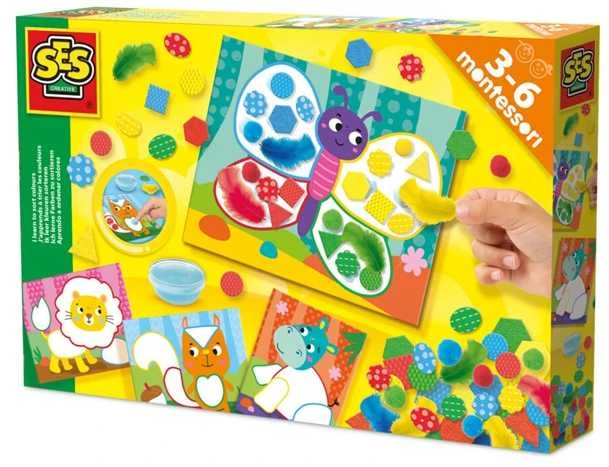 Ses_Creative Kūrybos rinkinys SES Creative Colours and Materials 14062