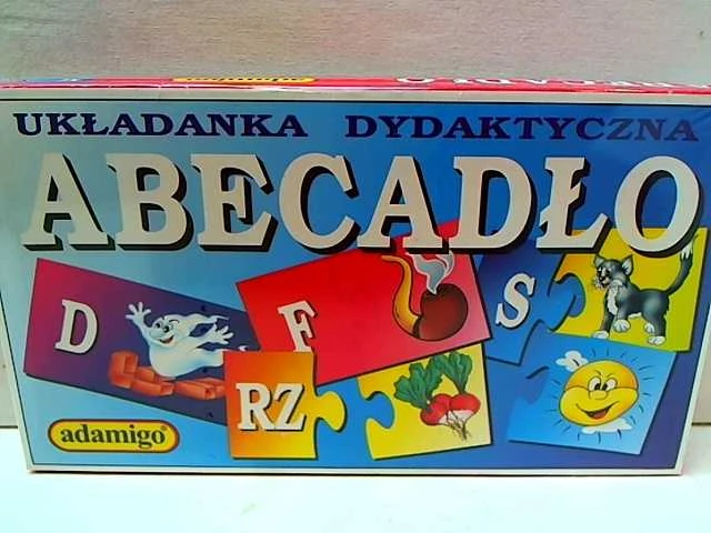 Dėlionė ADAMIGO Alphabet galvosūkis 03037