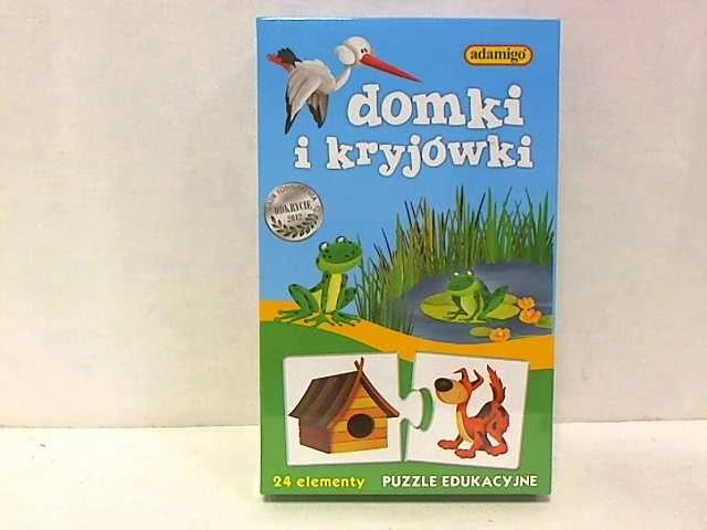 Dėlionė Adamigo galvosūkių edukaciniai namai ir slėptuvės (6670)