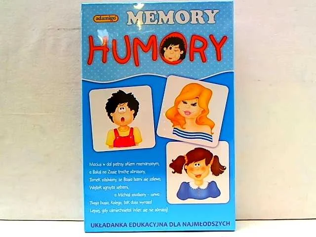Adamigo ADAMIGO Žaidimas MEMORY HUMORY - 4959