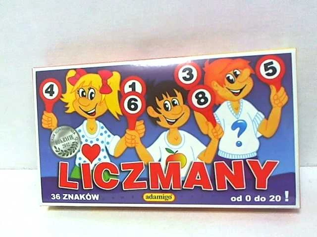 Adamigo edukacinis skaičiavimo žaidimas "Skaičiai", lenkų k.