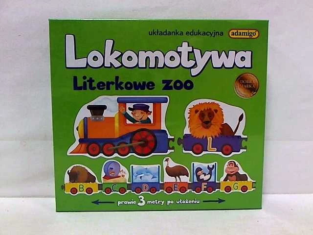 Dėlionė Adamigo Lokomotyvas – Zoologijos Sodo Raidės