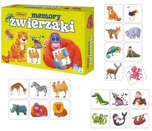 Adamigo mini atminties žaidimas - Naminiai gyvūnėliai - 253032