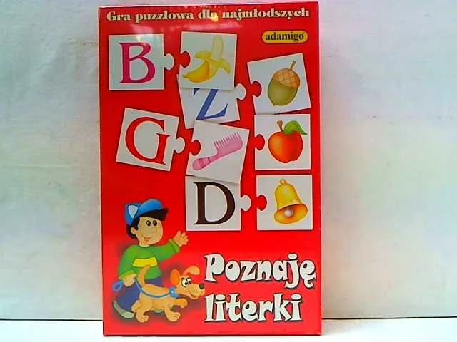 Dėlionės žaidimas „Adamigo Meet the Letters“ – 5581