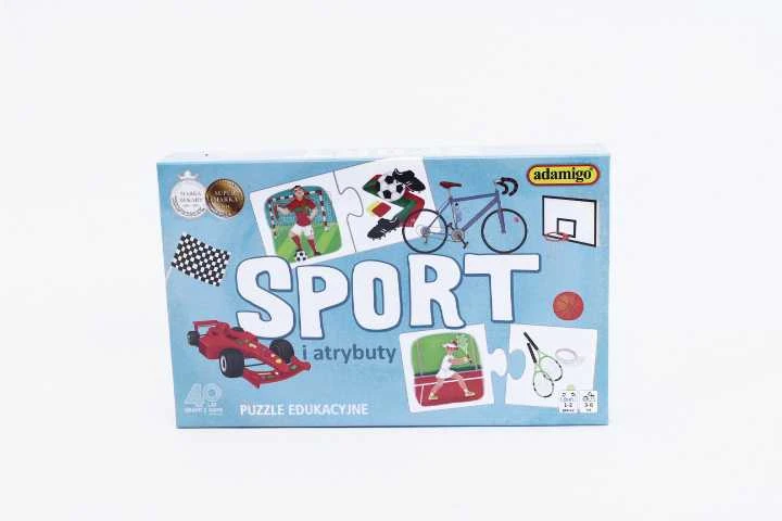 Dėlionė 24 the Sport i atrybuty ADAMIGO 7776