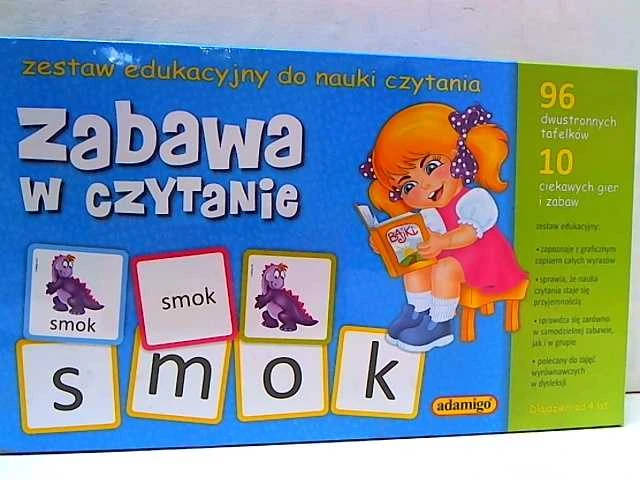 Adamigo edukacinis rinkinys Linksmas skaitymas – 6069