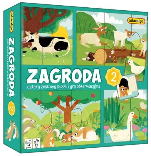 Adamigo Ūkis 2 stebėjimo dėlionės 08018