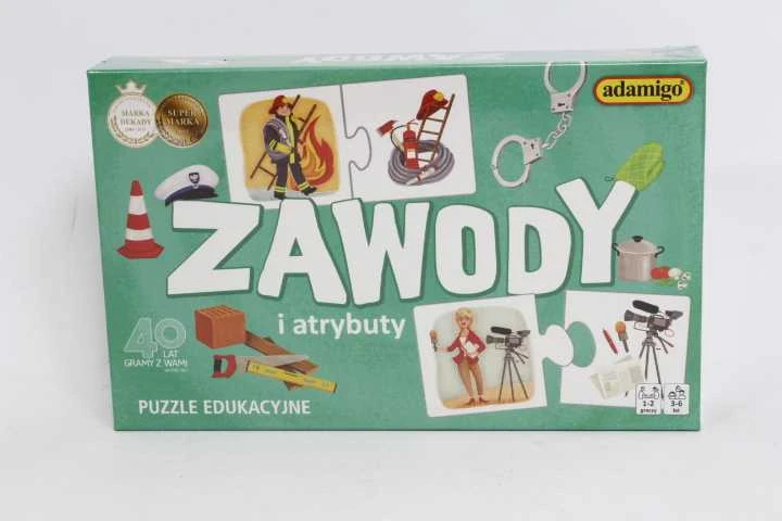 Adamigo dėlionės profesijos ir savybės