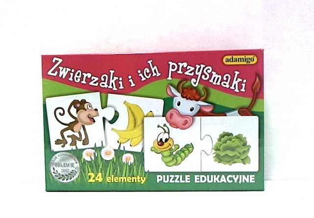 Adamigo Dėlionės augintiniai ir skanėstai