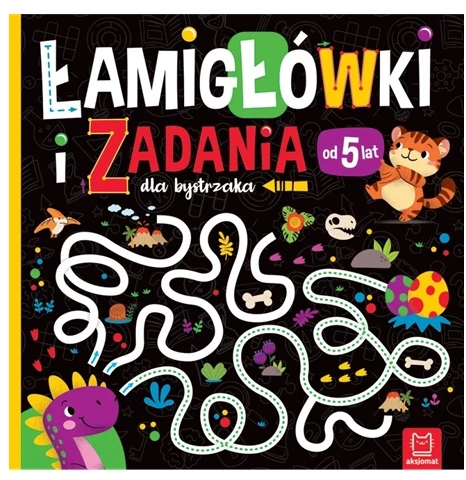 Aksjomat Švietimo knygelė 5+ - Łamigłówki ir užduotys