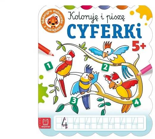 Aksjomat Axiom *****Aš spalvinu ir rašau skaičius spalvinimo knygelė 33608